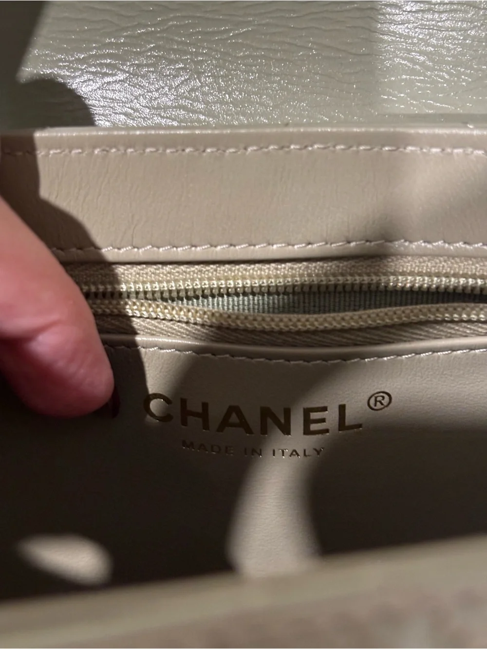 Chanel Nano Kelly Sage Green